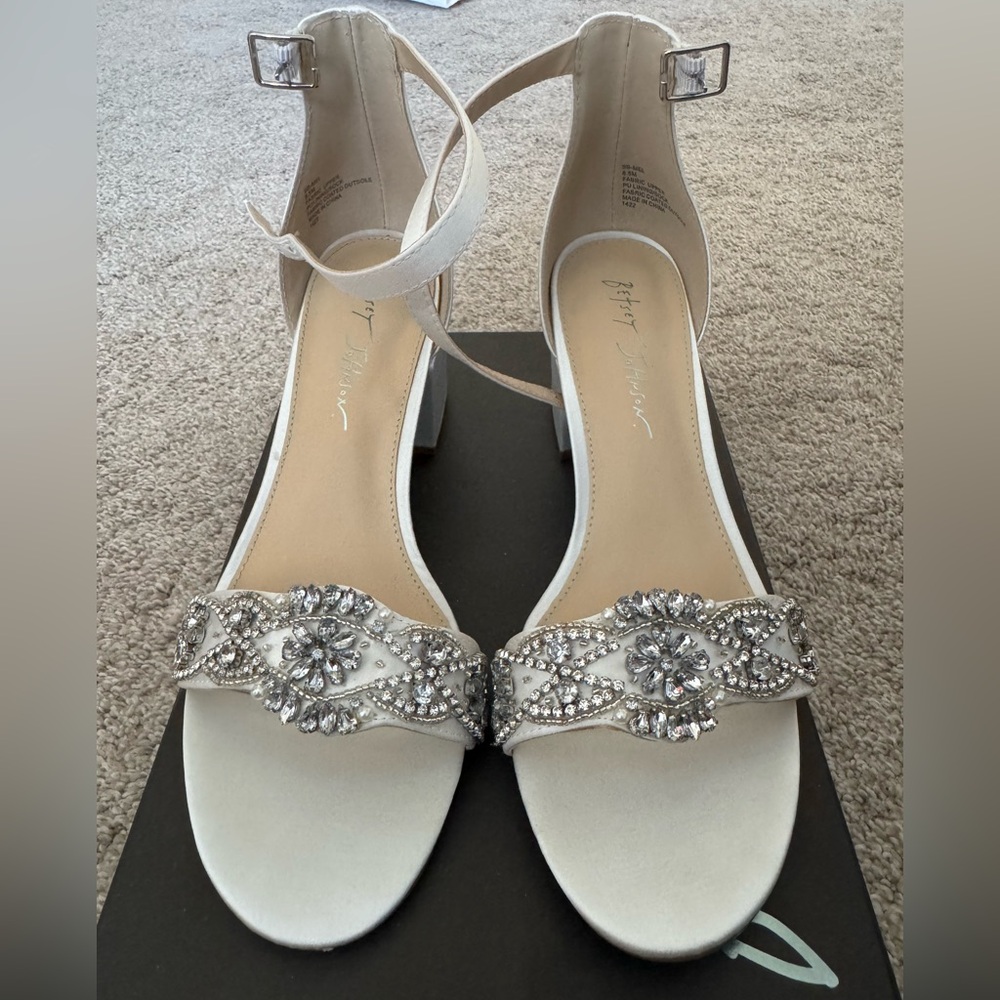 Betsey Johnson Wedding Shoes - never worn!